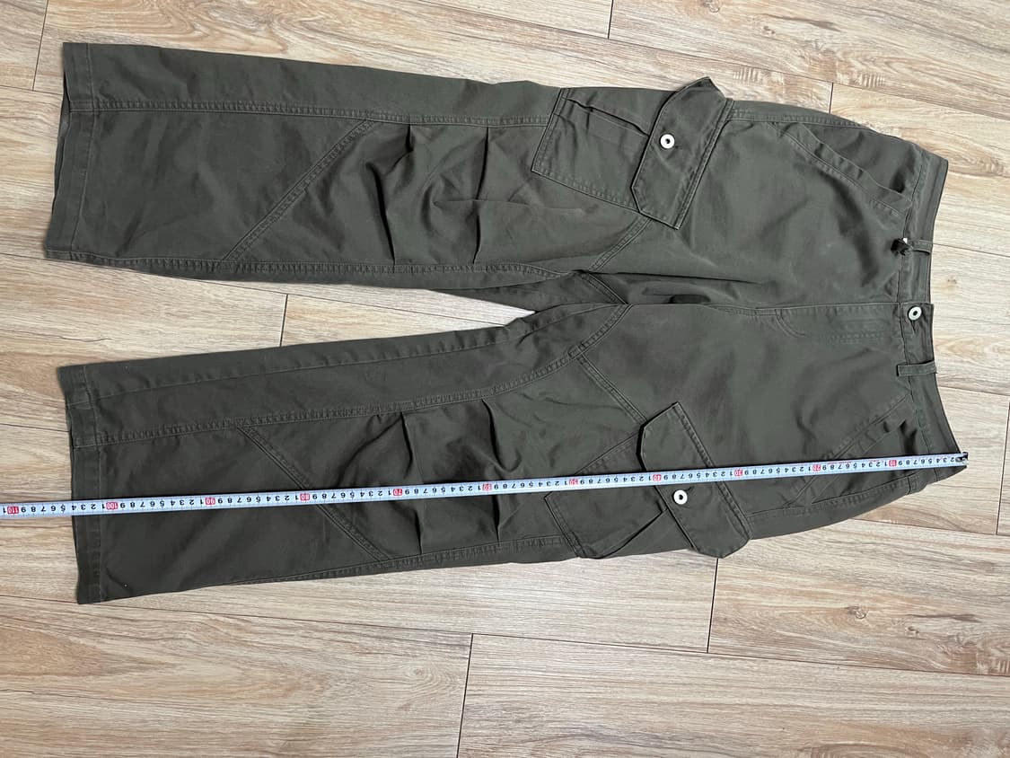 슬로우애시드 디비전 코튼 카고팬츠 m 상품이미지10