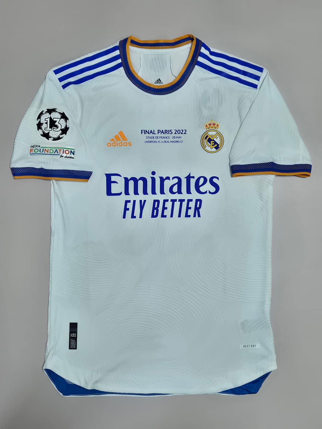 21-22 레알마드리드 홈 발베르데 유니폼 L사이즈 챔스파이널버전  상품이미지2