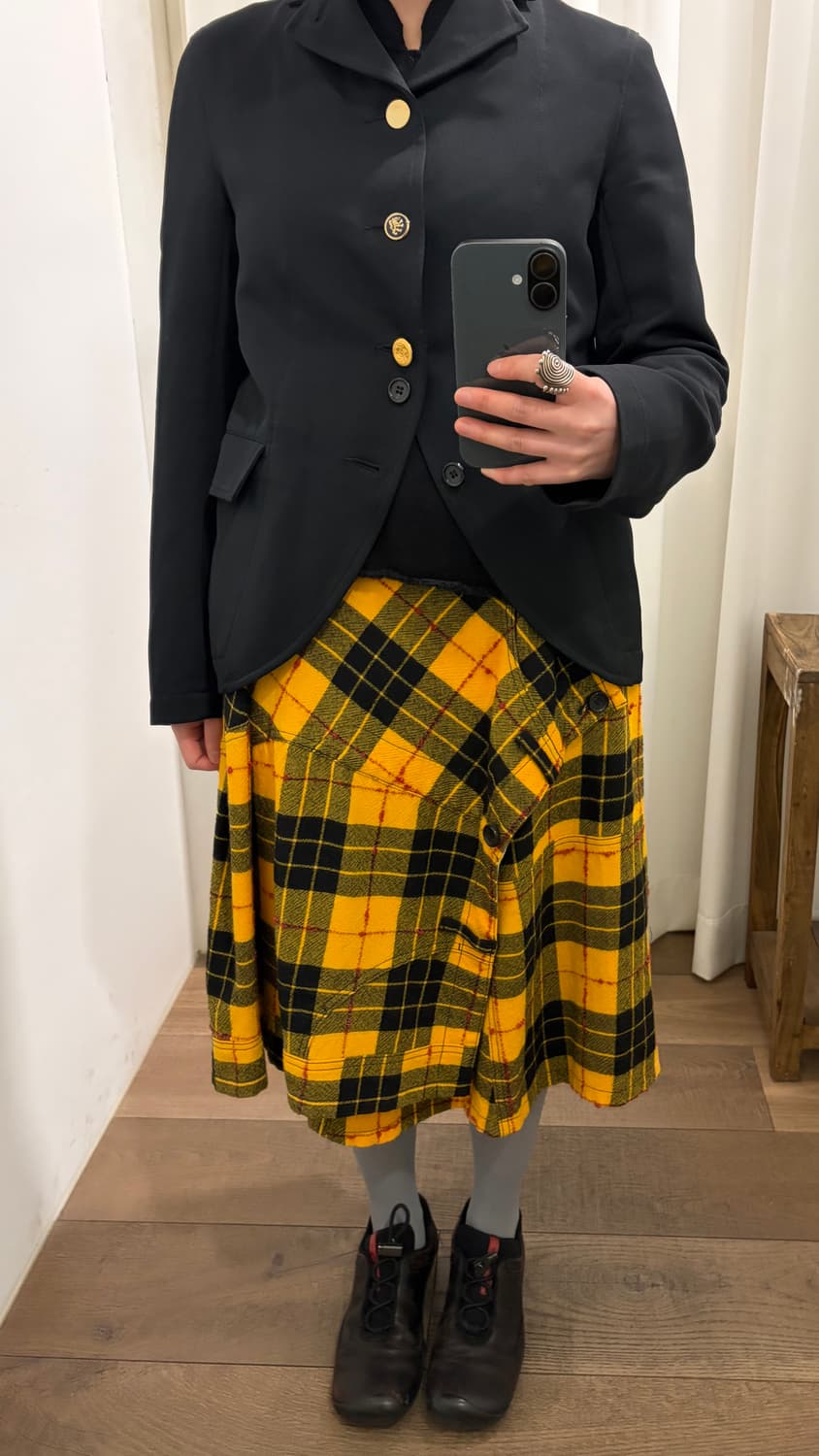 Button Detail Round Cut Jacket 상품이미지8