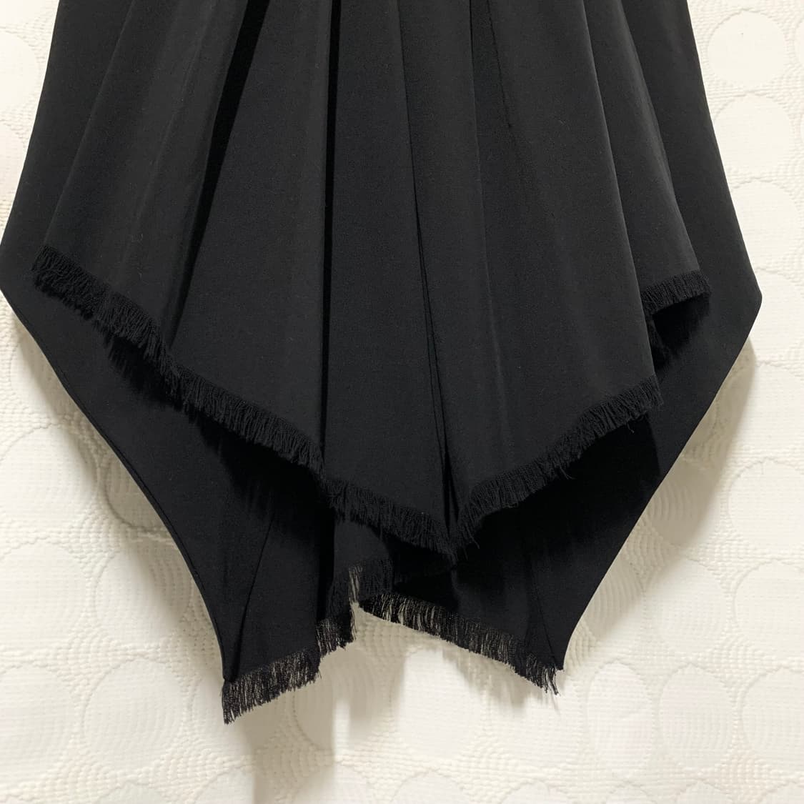 장 폴 고티에 울 실크 리본 스커트 상품이미지4