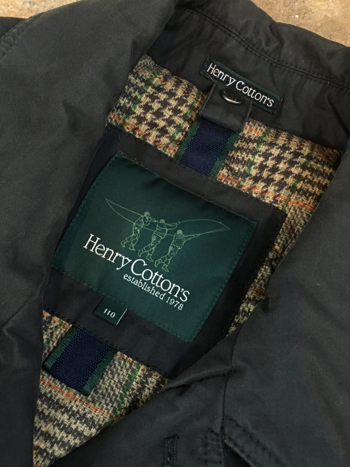 헨리코튼 구스다운 파일럿 코트/차콜 상품이미지8