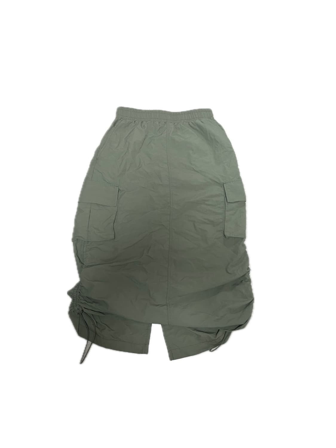 카키 스트링 카고 스커트 상품이미지1