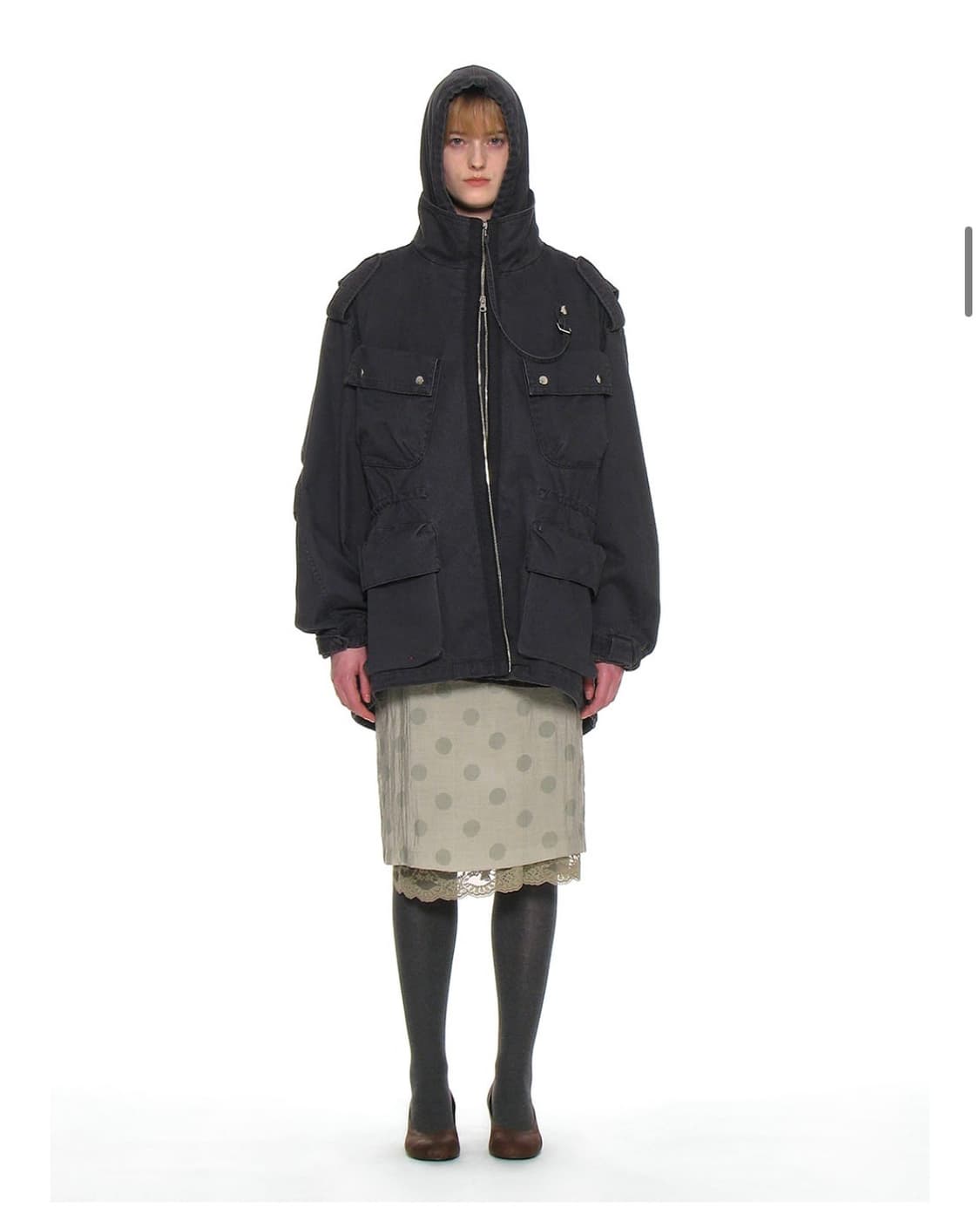 파르티멘토 우먼 필드자켓 네이비 상품이미지2