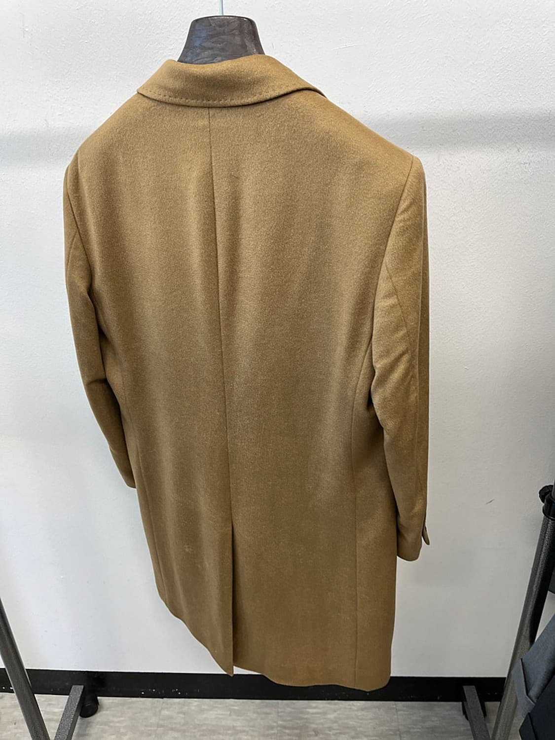 95) 폴스튜어트 카멜 캐시미어100% 코트  상품이미지8