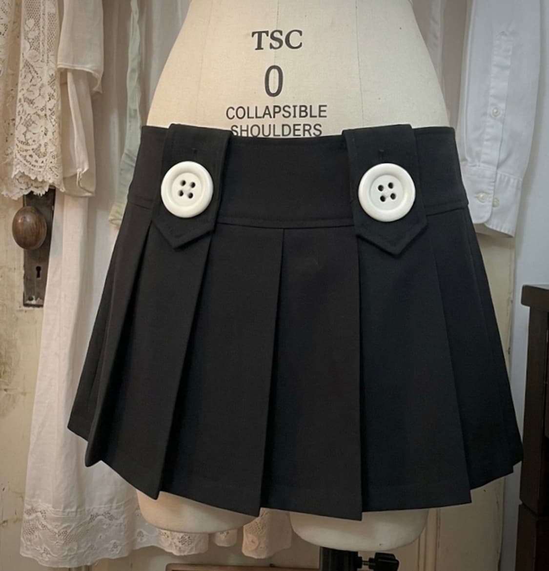 ANAP  button pleats skirt 상품이미지1