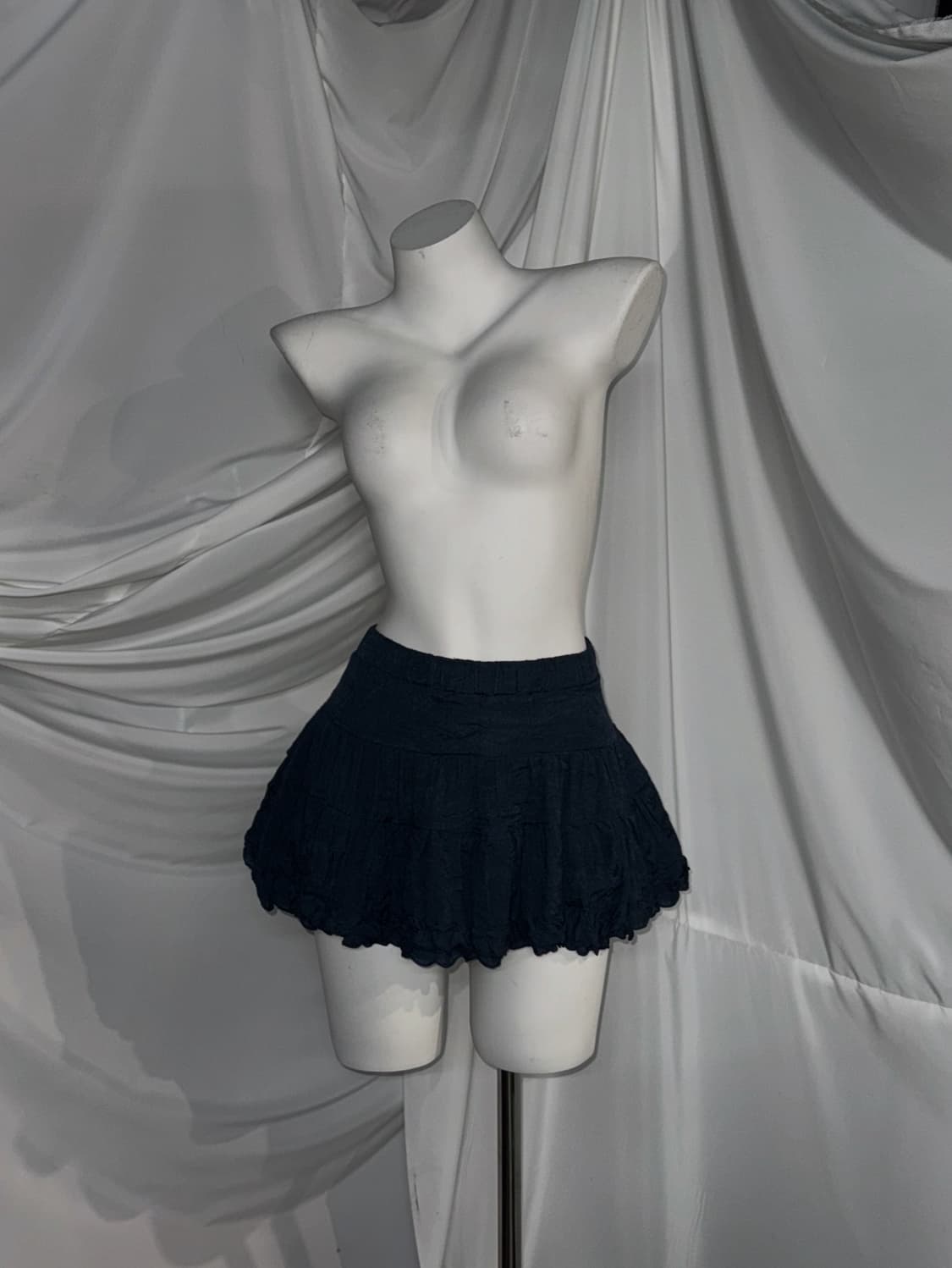 엑시즈팜 유카리깔 프릴 스트라이프 블레이저 프레피 코디세트 상품이미지2