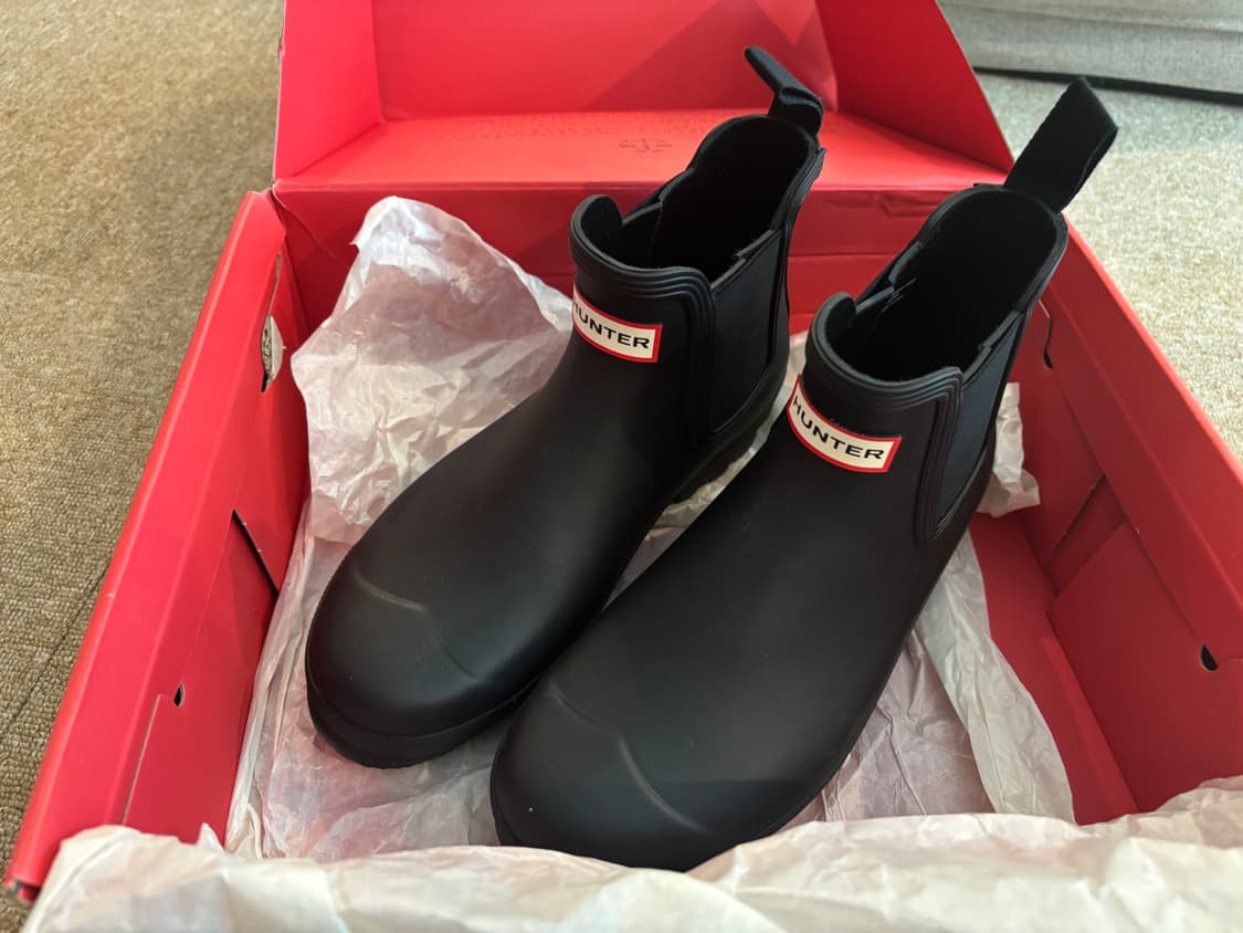 헌터 첼시레인부츠 260/UK7 S급 상품이미지1