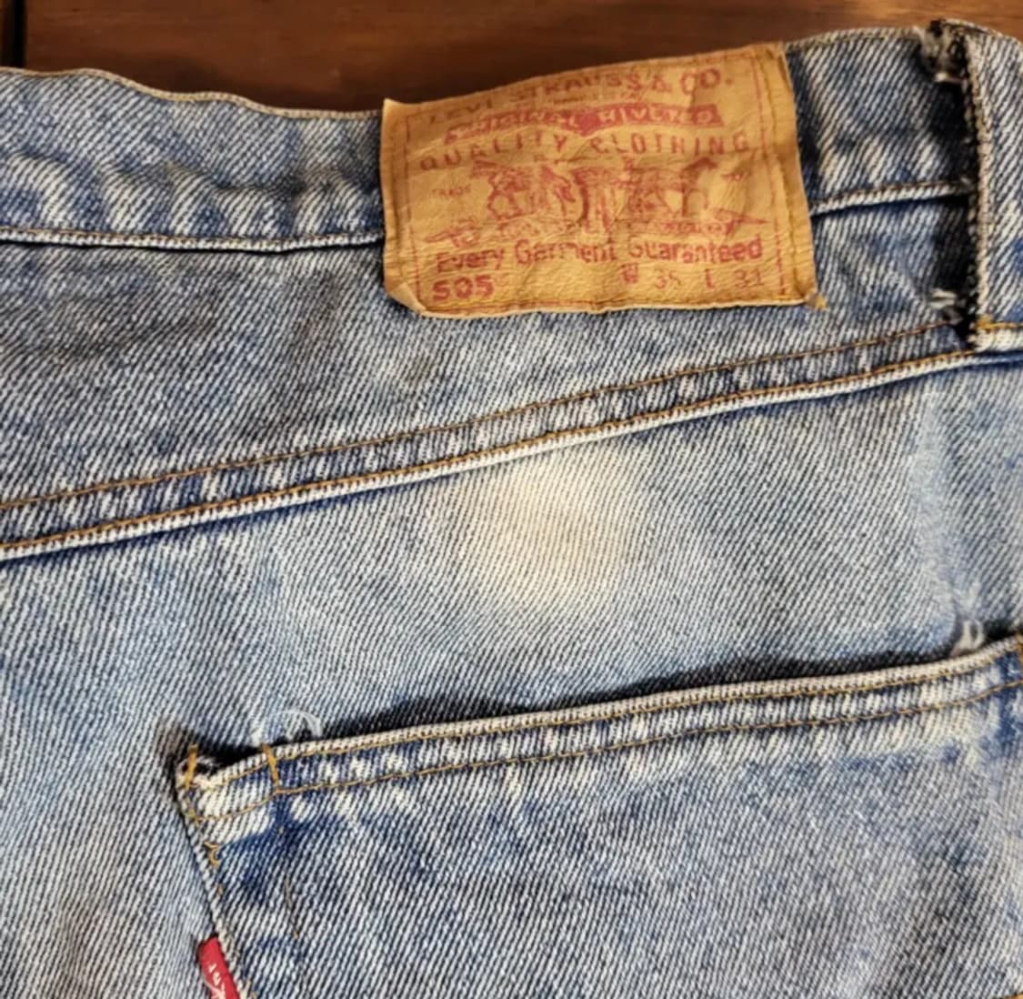 나이키 X 리바이스 청바지 505 (os) 커스텀 상품이미지3