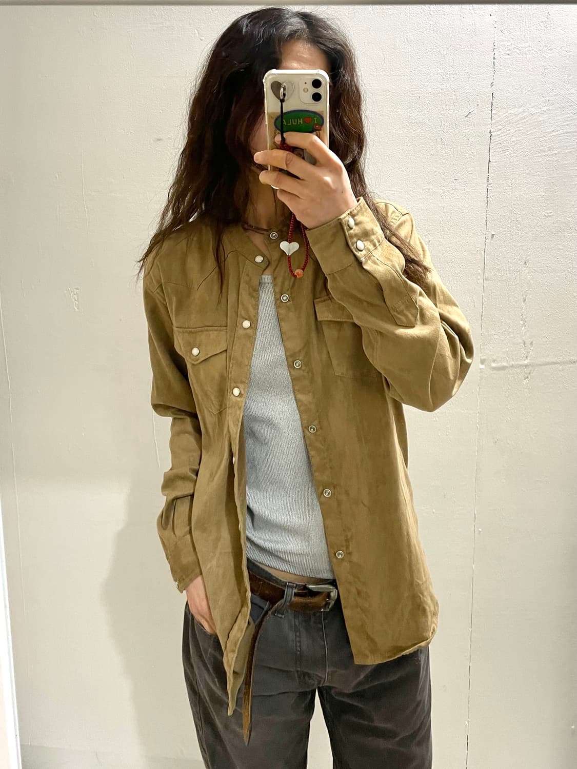 빔즈 스웨이드 웨스턴 셔츠 상품이미지2