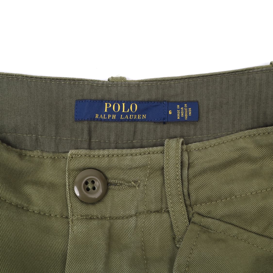 폴로 랄프로렌 카키 더블니 텐셀 파라슈트 팬츠 상품이미지7