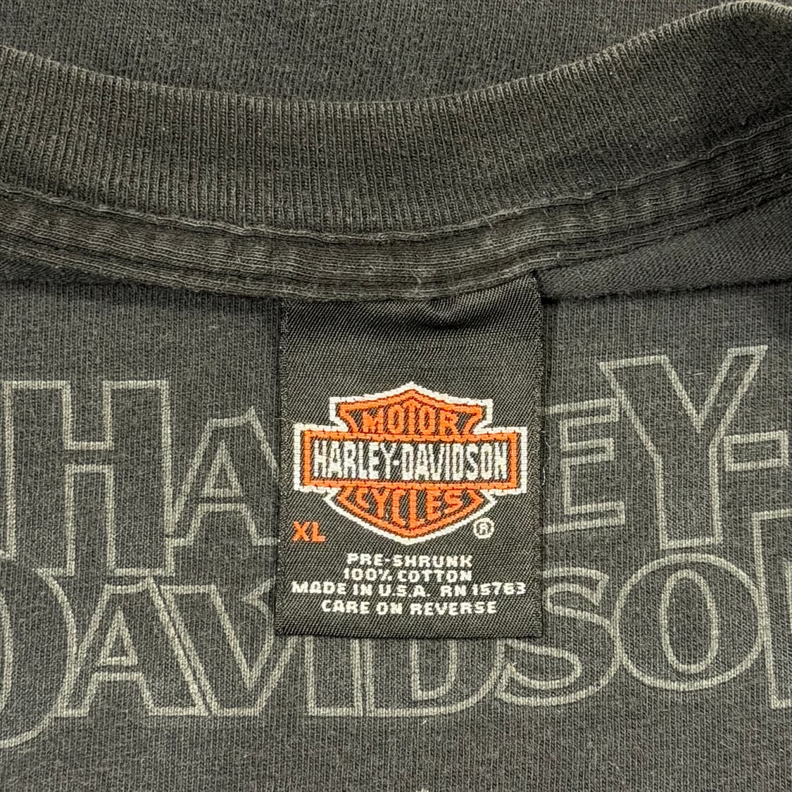 빈티지 00s 할리데이비슨 V Flame Tee 상품이미지5