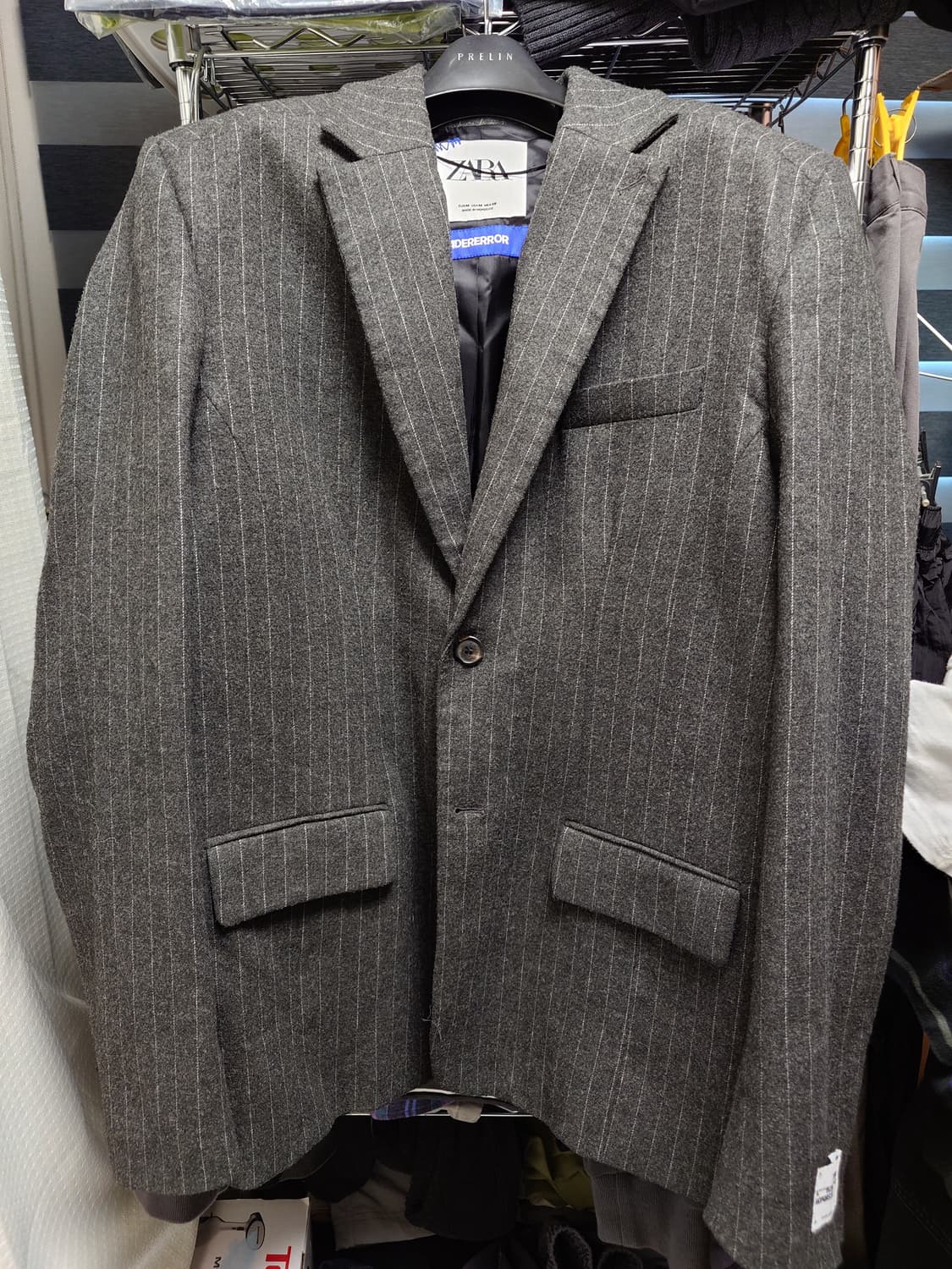 [M/105] 자라 아더에러 스트라이프 블레이저 자켓 상품이미지1