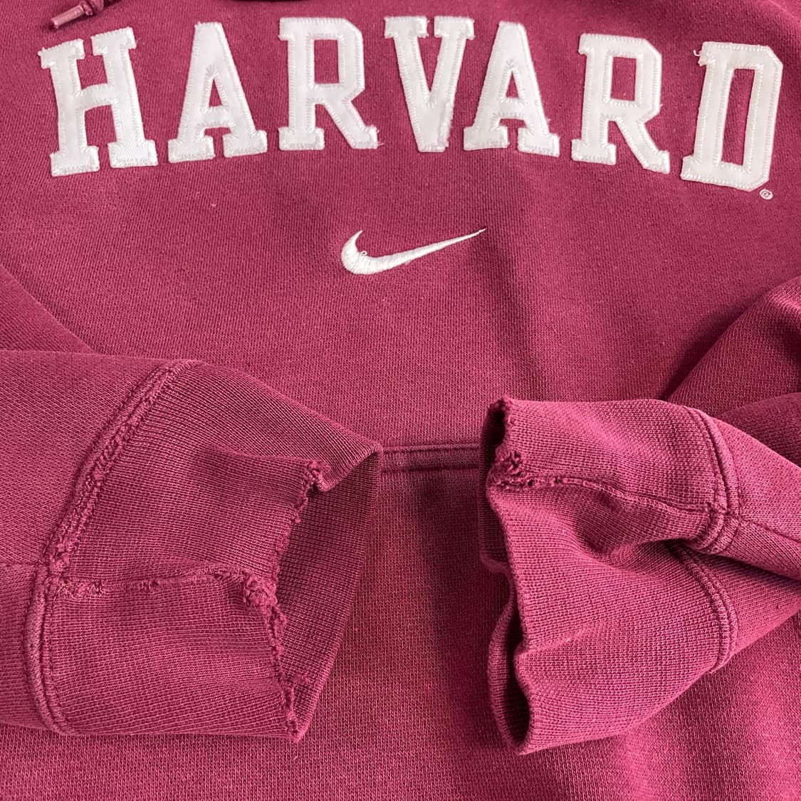 00s 나이키 하버드 후드티셔츠 상품이미지5