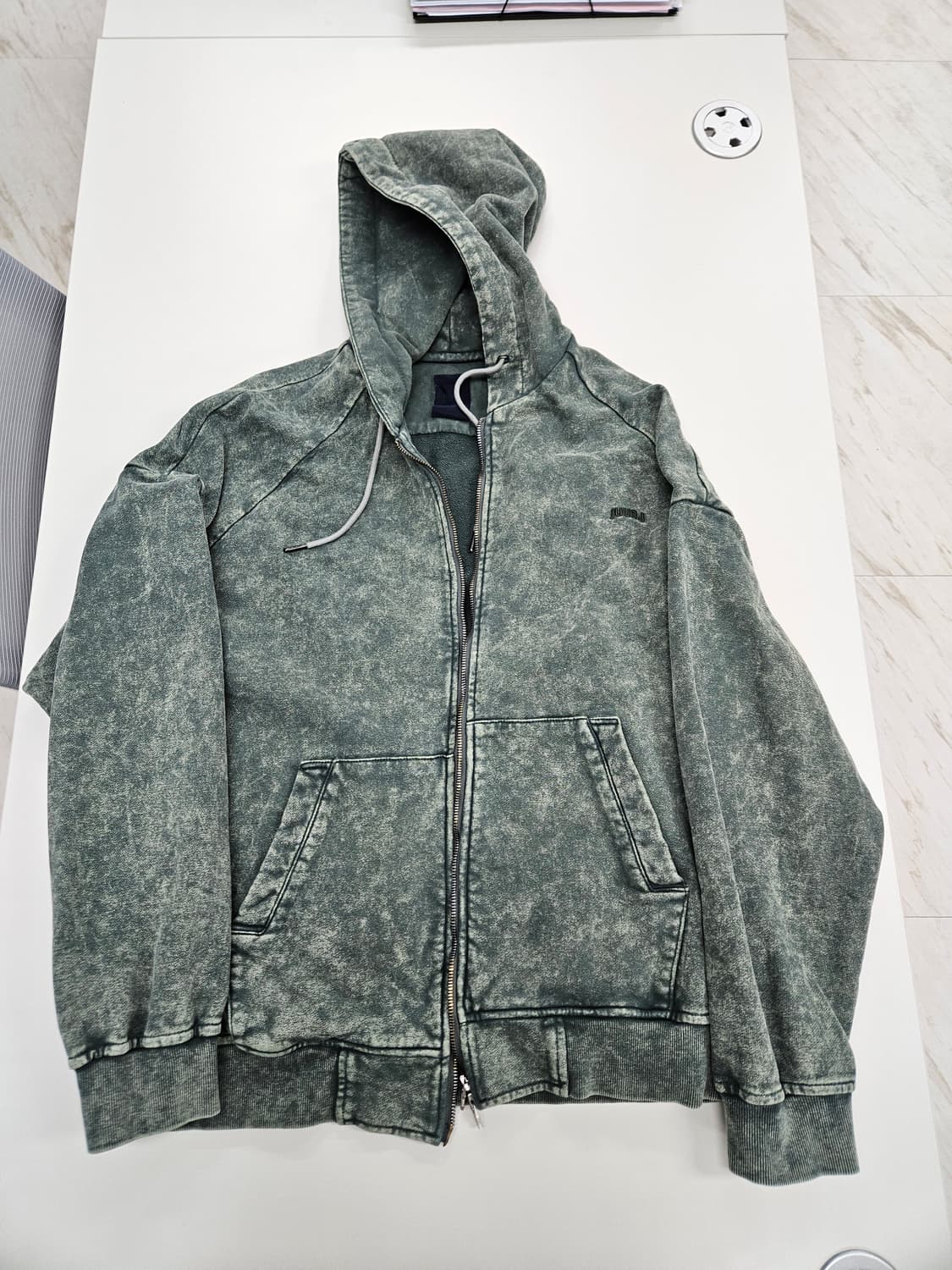 준지 후드 집업 상품이미지1