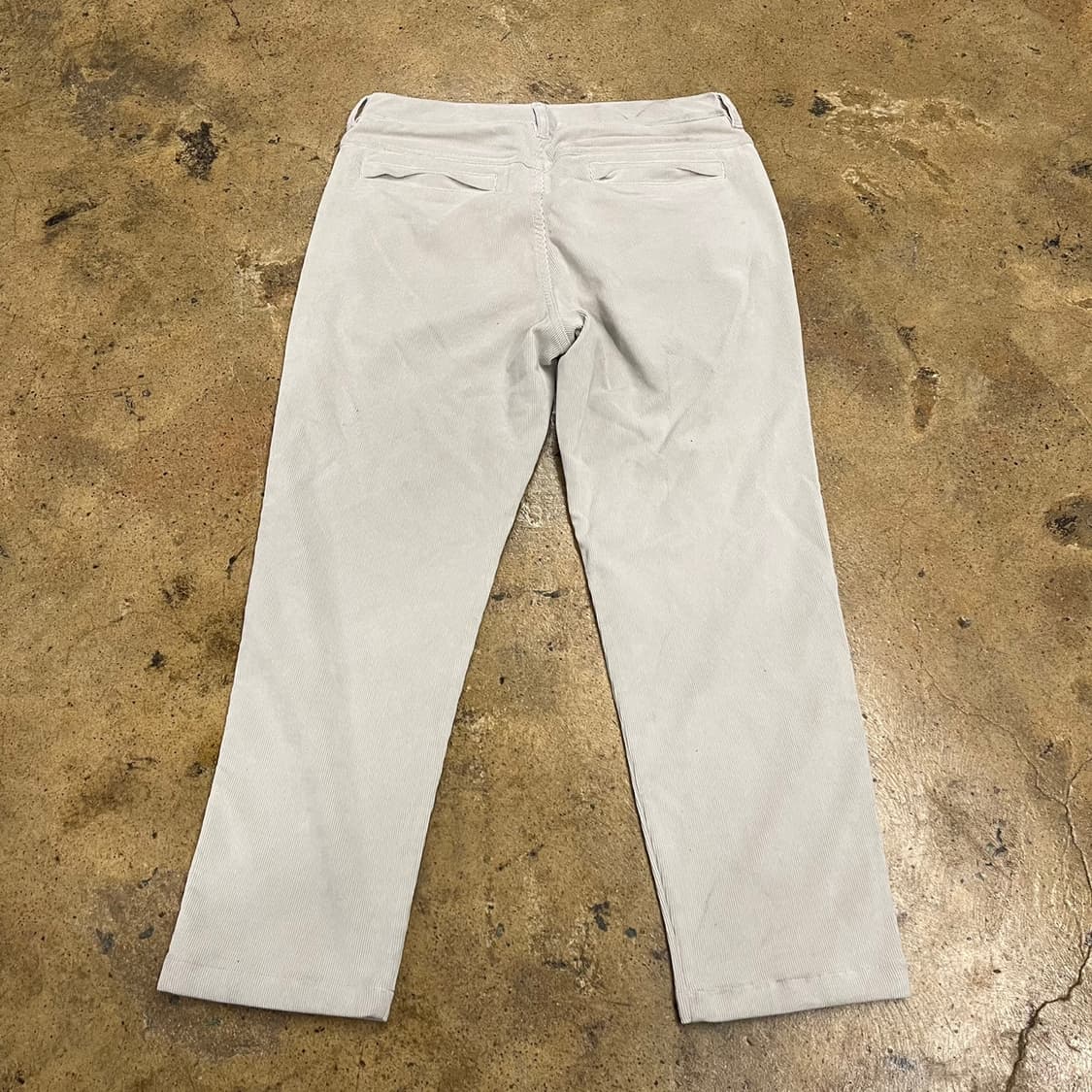 [정품/70] 내셔널지오그래픽 코듀로이 바지 아이보리 b8 상품이미지3