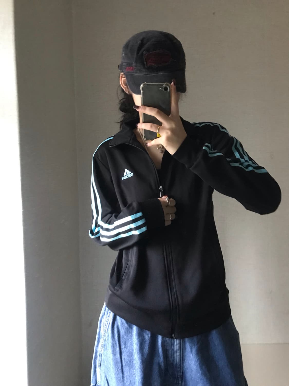 아디다스 블랙 민트 져지 상품이미지3