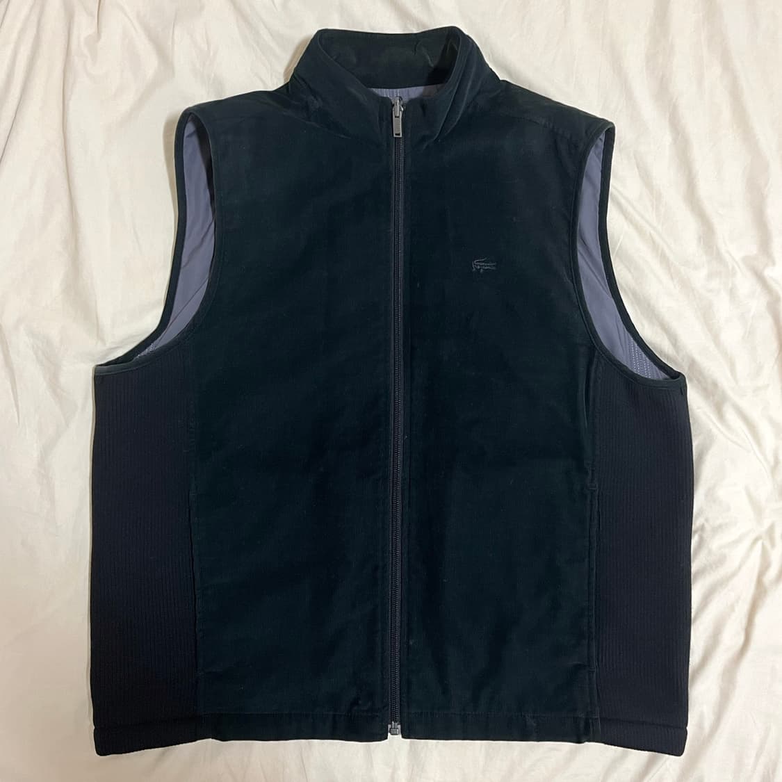 라코스테 올블랙 코듀로이 베스트 상품이미지1