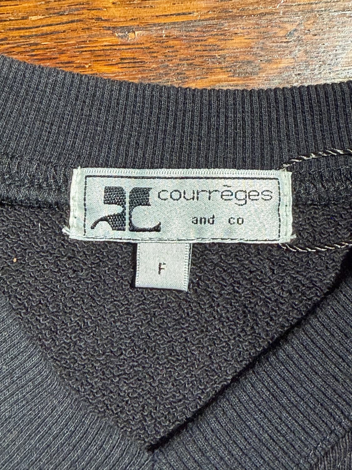 Vintage Courreges Sweatshirt 상품이미지5