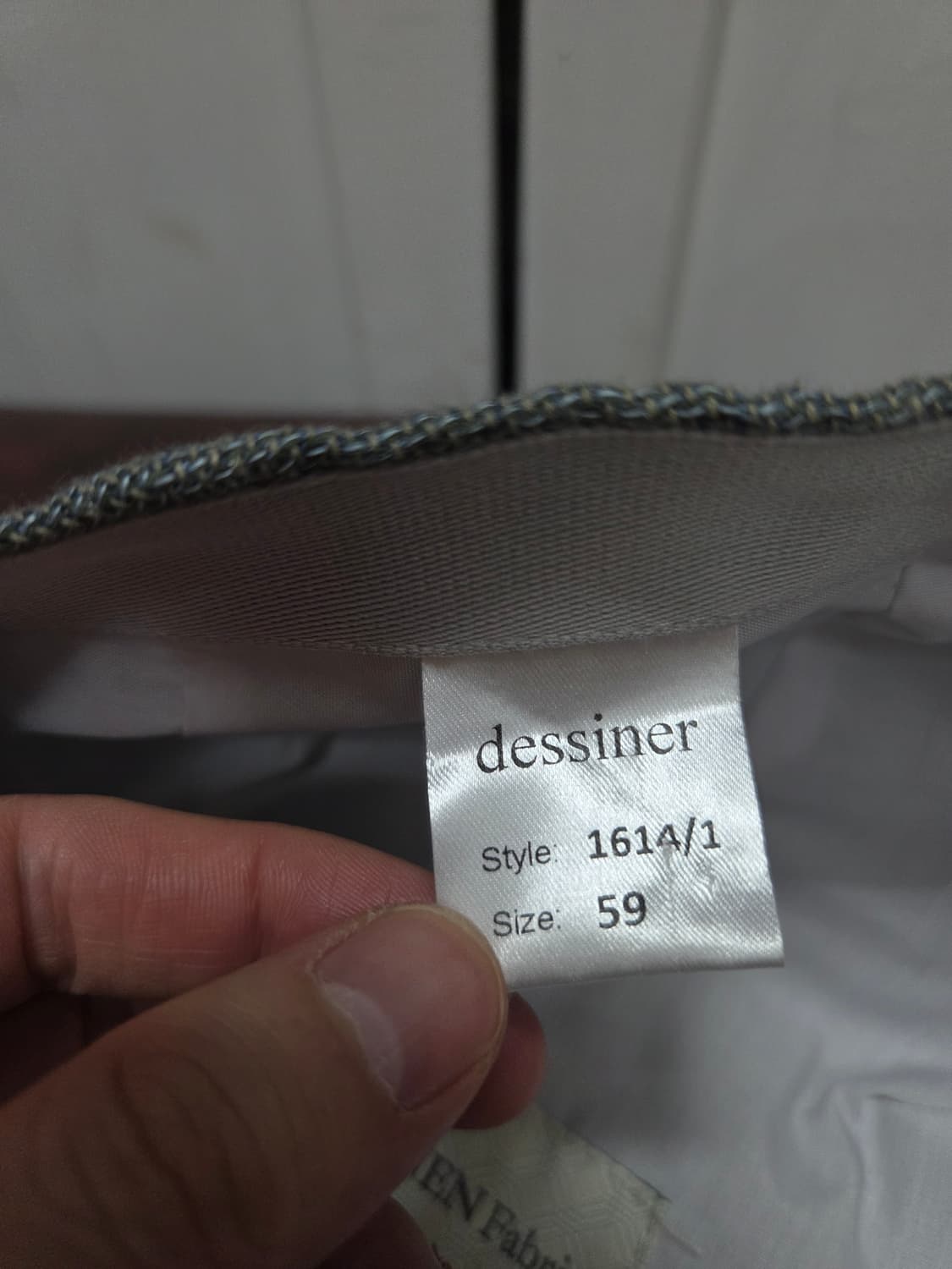 데시네르 린넨 베레모 헌팅캡 상품이미지6