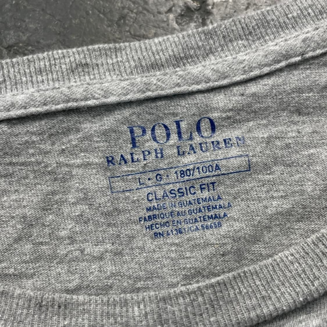 100 폴로 스펠아웃 롱슬리브 상품이미지3