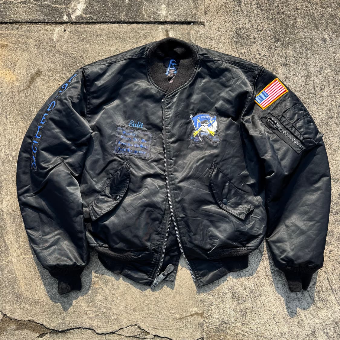 [L~XL] 90s Game Sportwear 양면 Ma-1 항공점퍼 상품이미지1