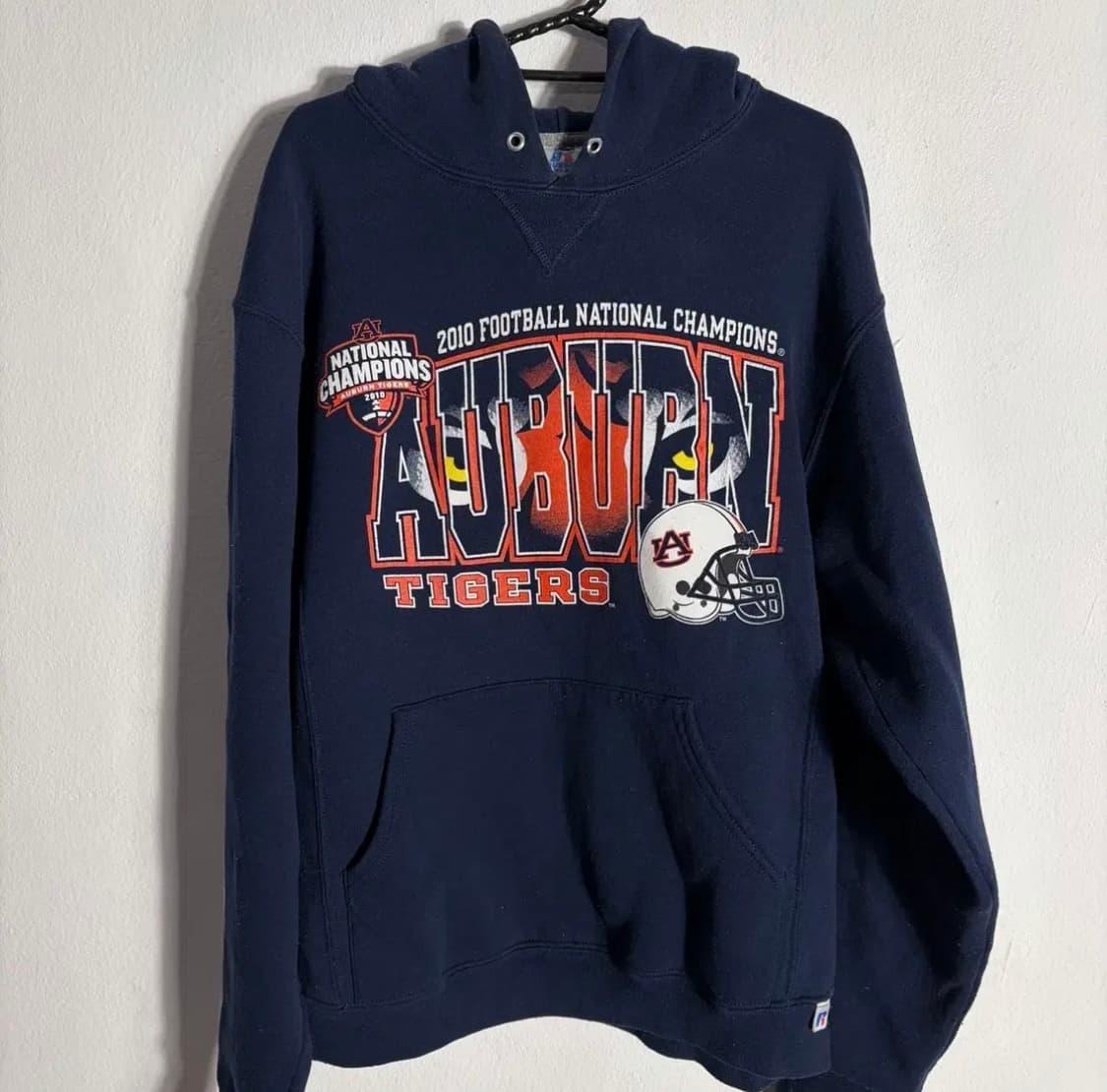 Russell Auburn Tigers 후드티 네이비(M) 상품이미지1