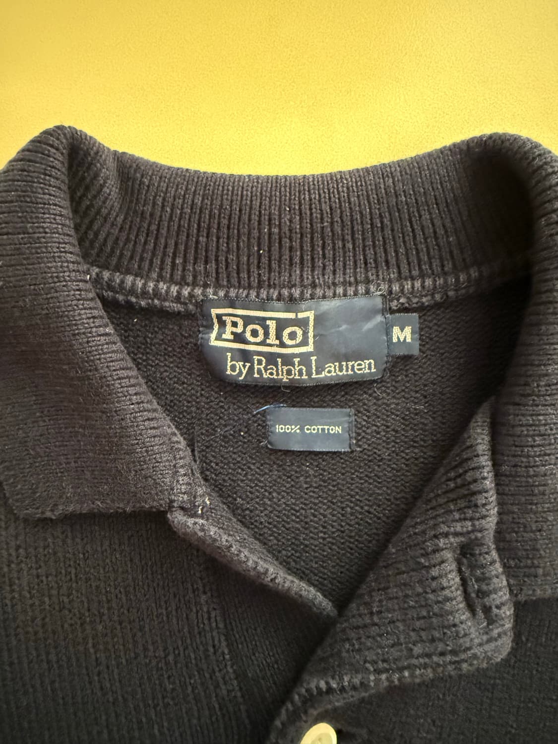 폴로 랄프로렌 pk 카라 니트 네이비 m(100) 상품이미지2