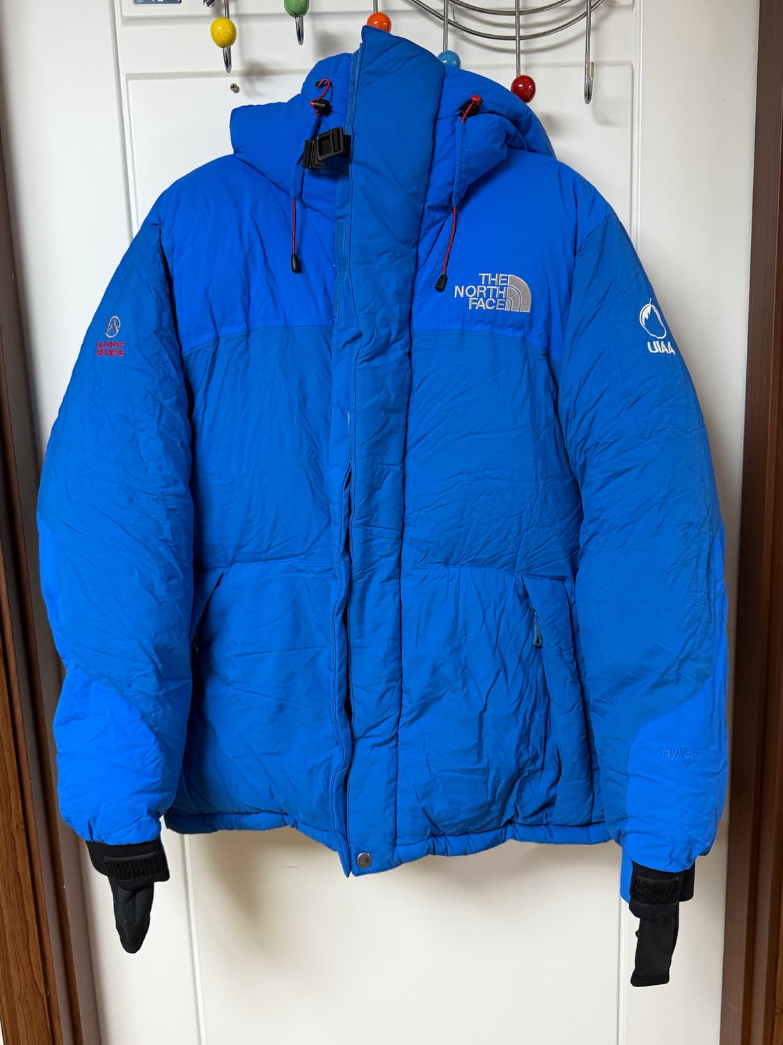 노스페이스 히말라야 써밋 패딩 블루 HyVent Alph 상품이미지1