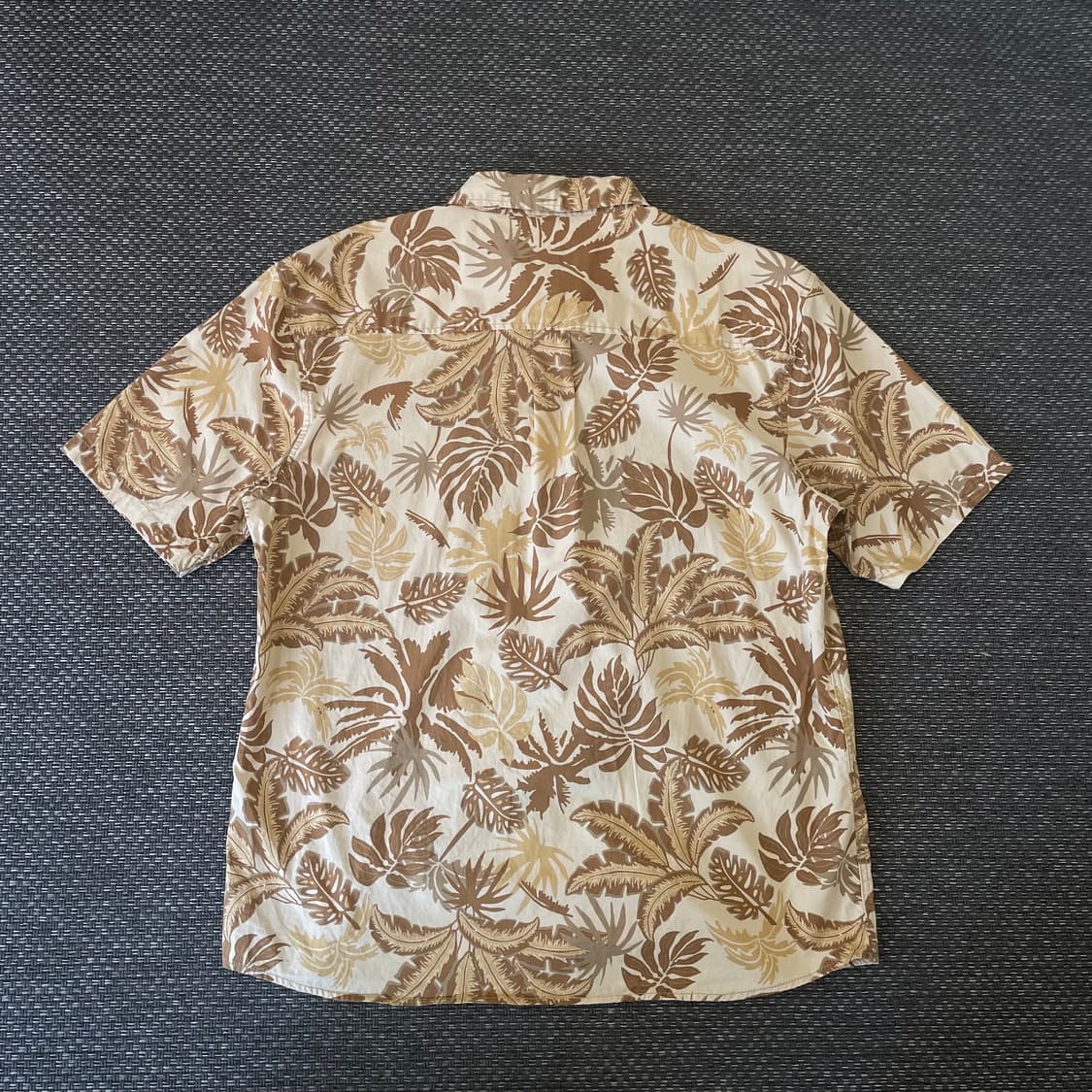 Wear first 베이지 나뭇잎 하와이안 셔츠 L 상품이미지2