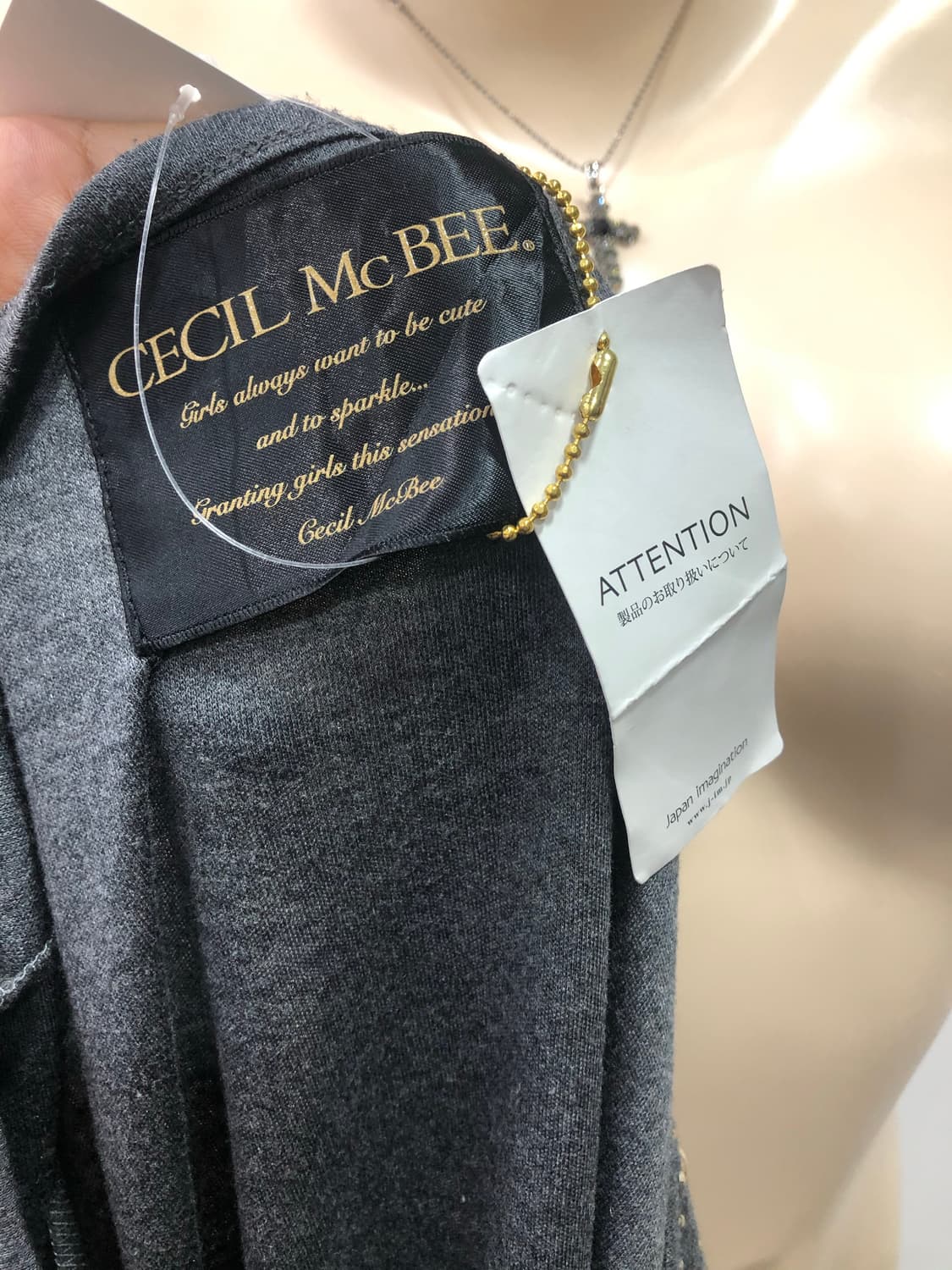 Cecil McBee stud detail sleeves 상품이미지3