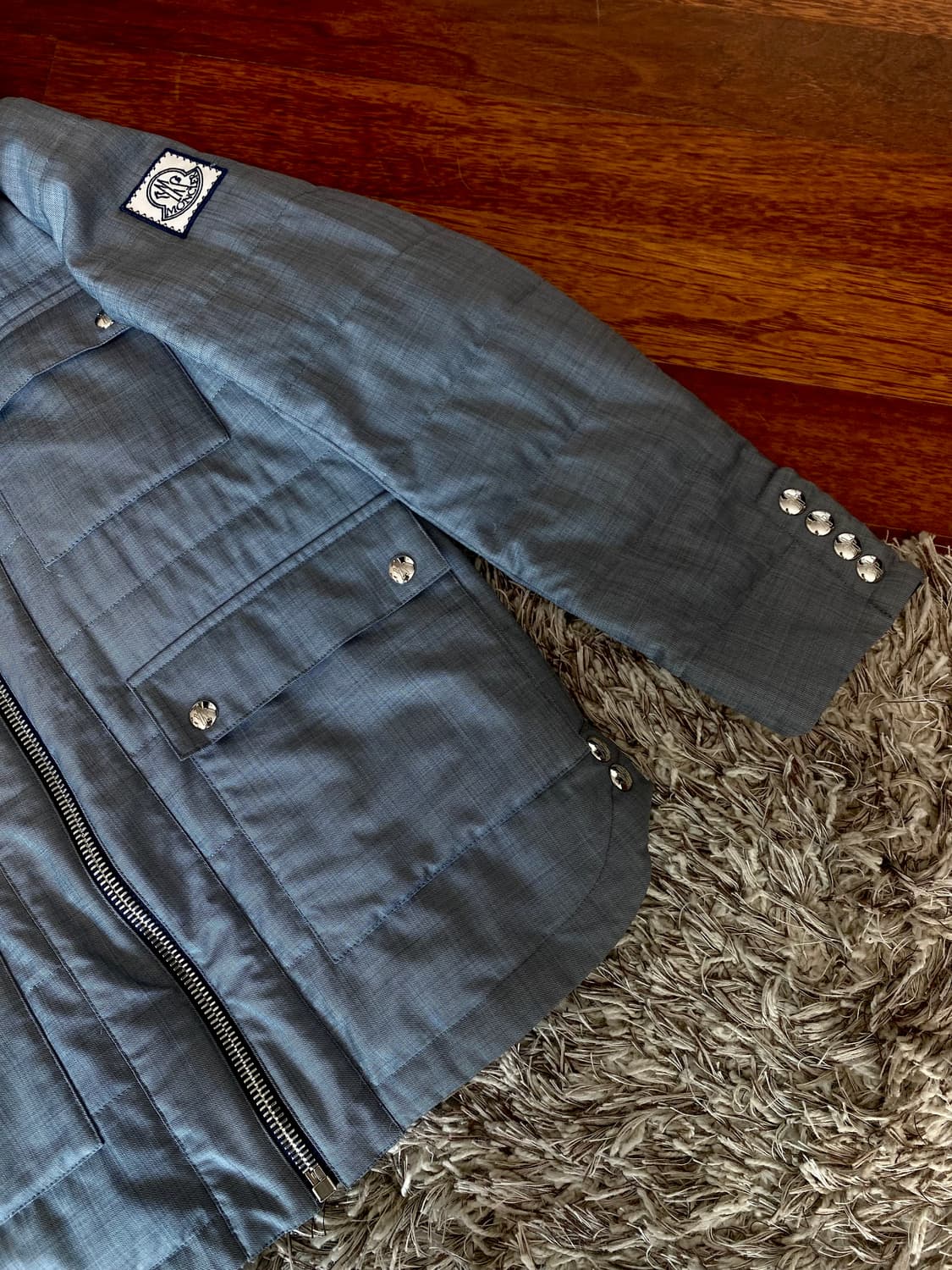 몽클레어 감마블루 울후드 패딩자켓 (95사이즈) 상품이미지8