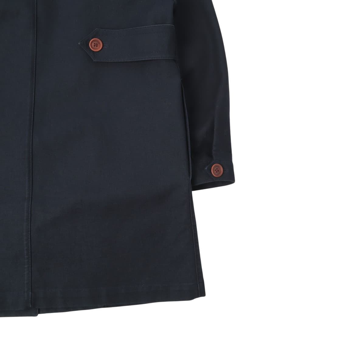 버버리 네이비 캐스버리 하드코튼 싱글 코트 상품이미지7