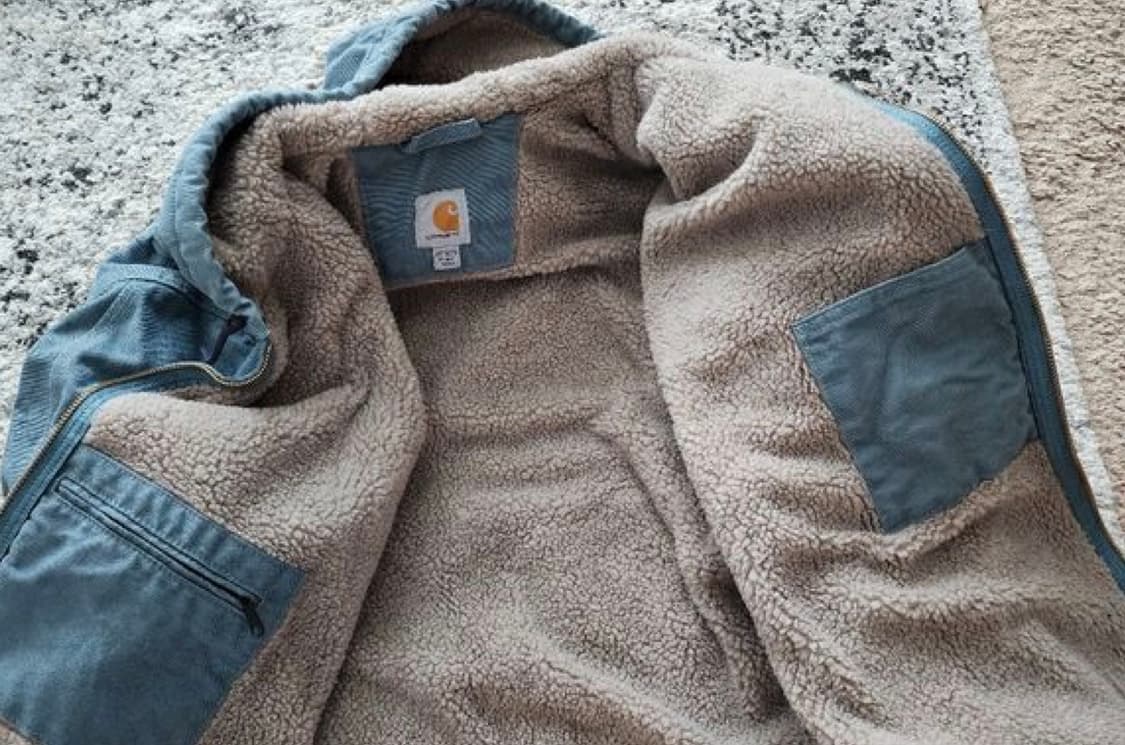 칼하트 WJ141 시에라 셰르파 덕액티브 자켓(XL) 상품이미지7