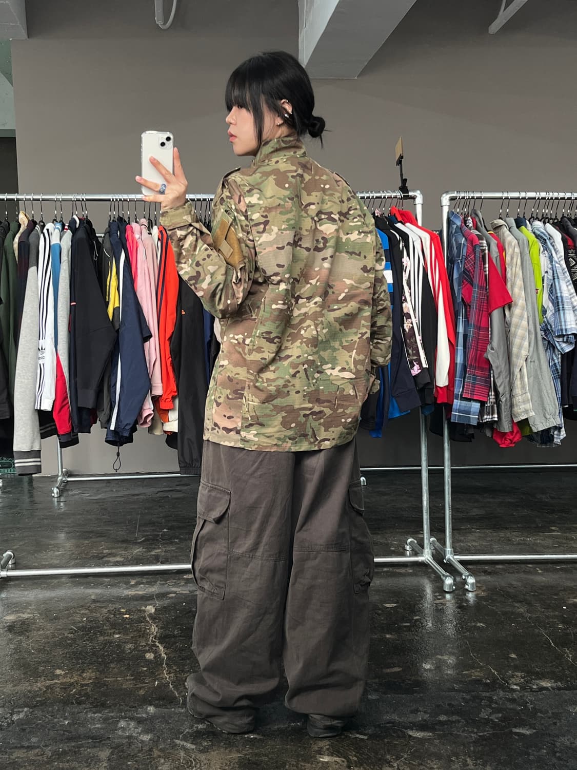 빈티지 BDU 밀리터리 야상 자켓 상품이미지5