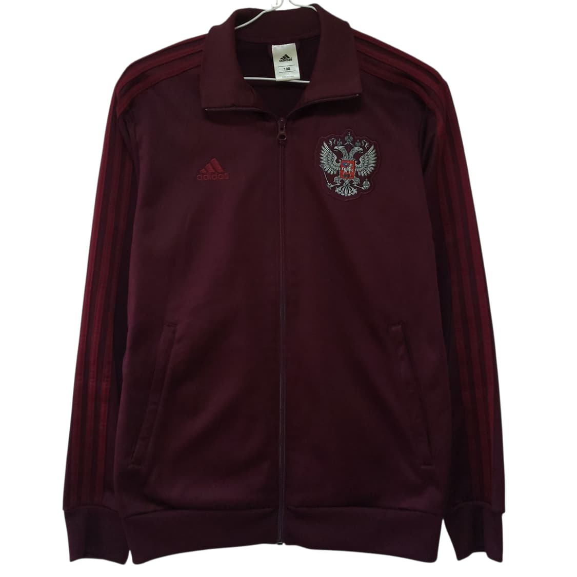아디다스 버건디져지 러시아국대 100-105 상품이미지1