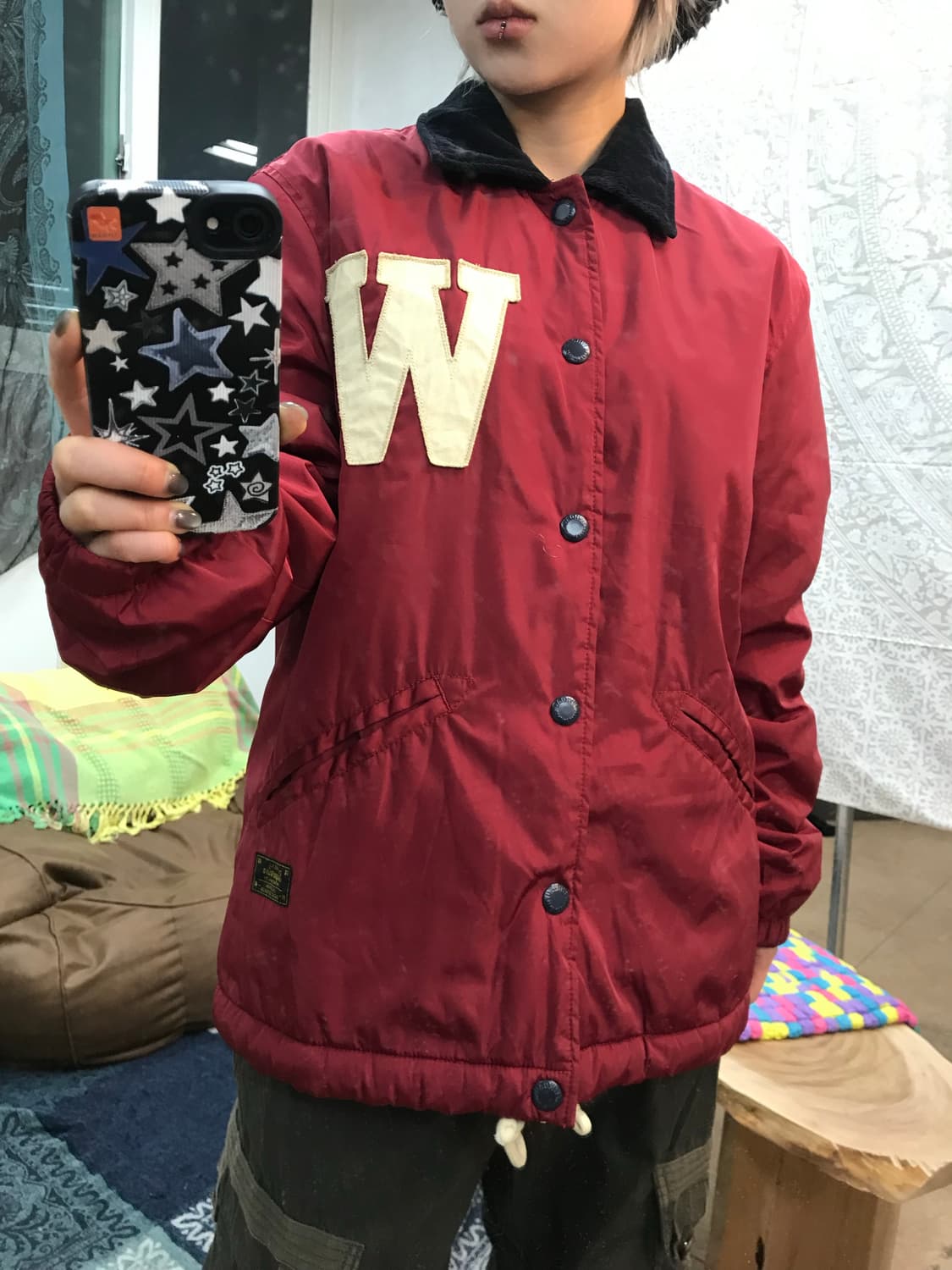 후아유 양털 기모 워크점퍼  상품이미지2