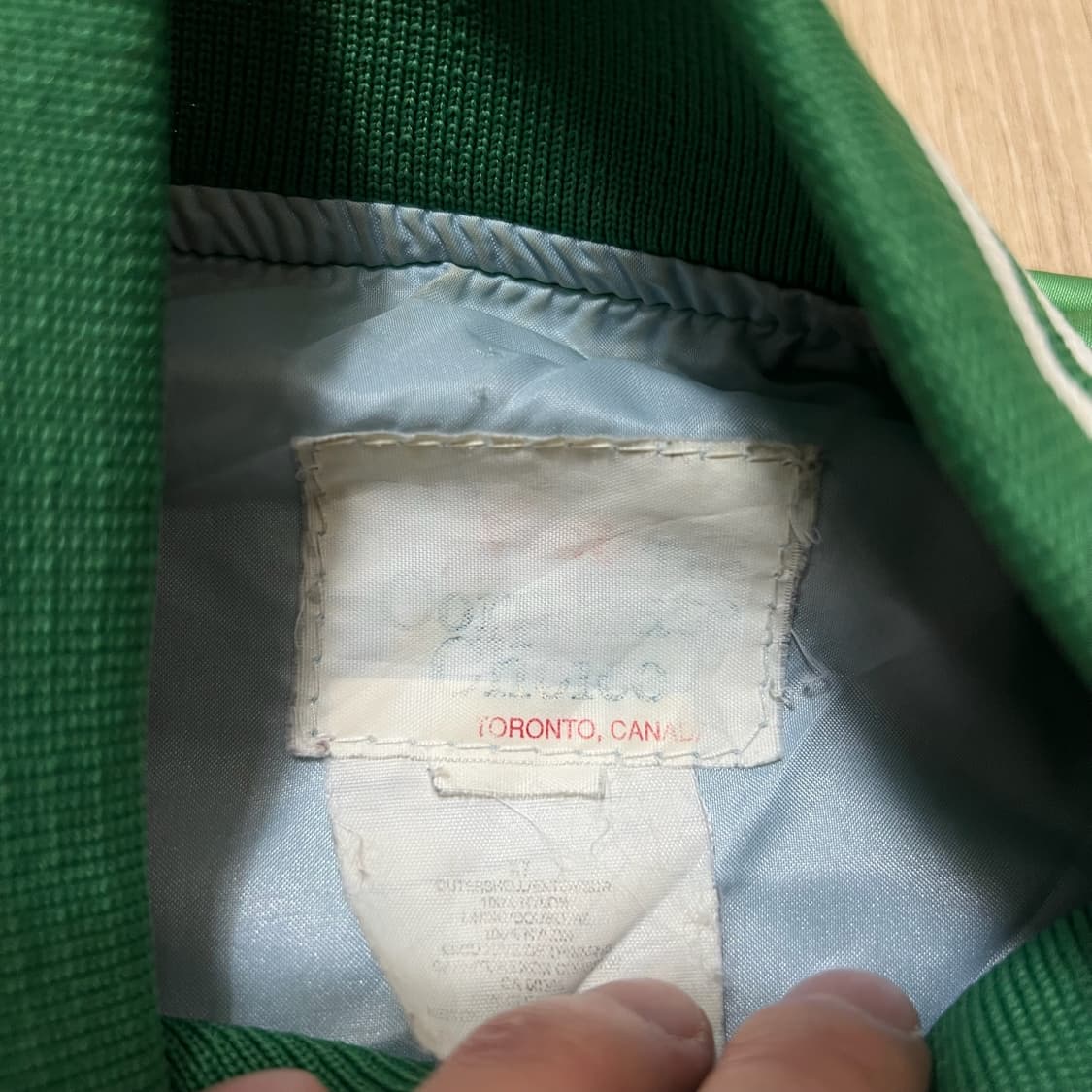 USA 아메리카 빈티지 새틴 스타디움 자켓 L/100  상품이미지4