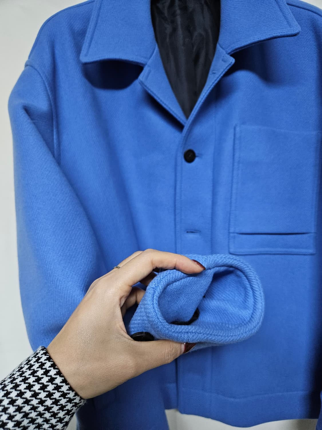 솔리드옴므 남성 코트105 하프코트 상품이미지4