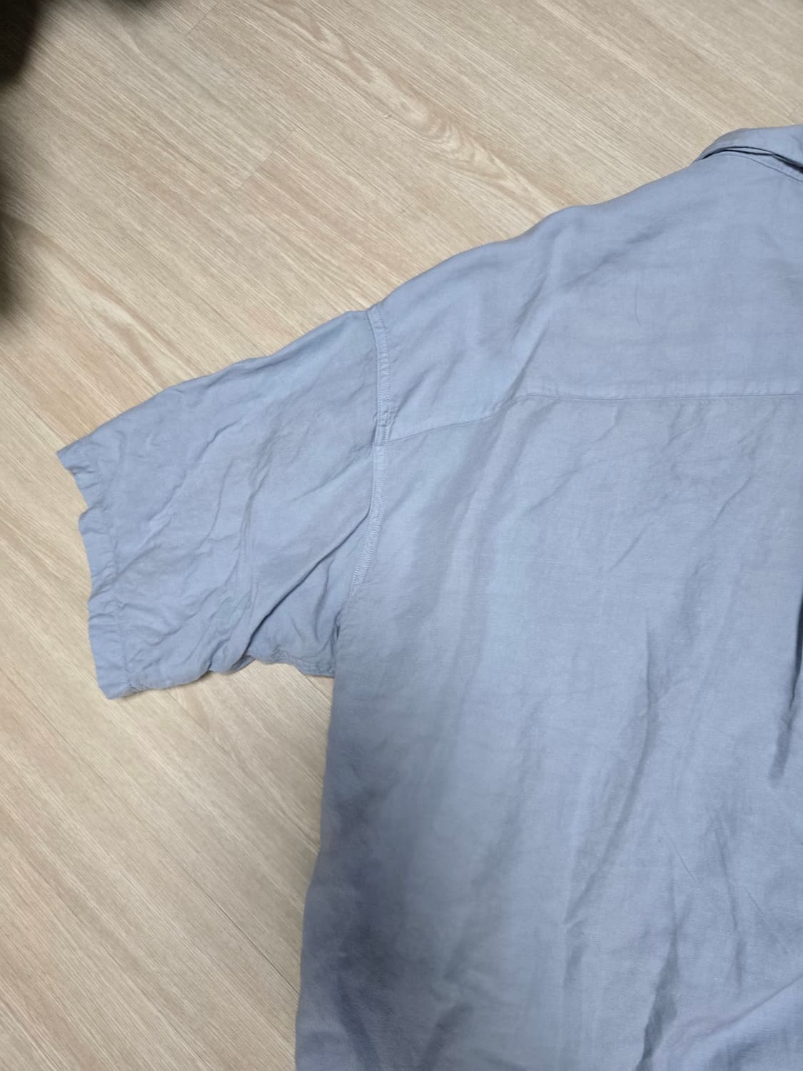 나나미카 Open Collar Cupra Hemp S/S 셔츠- XL 상품이미지6