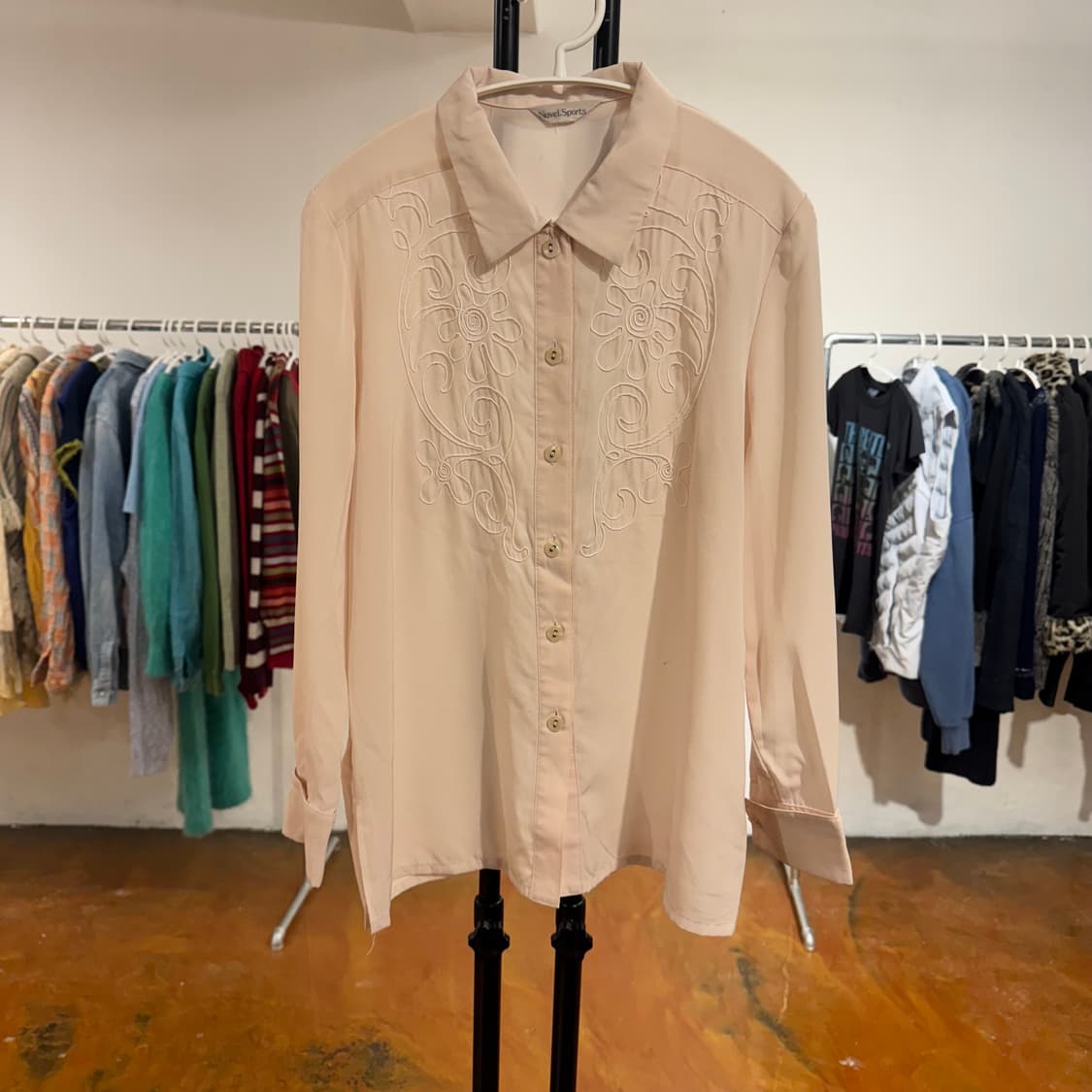 빈티지 자수 셔츠 상품이미지6