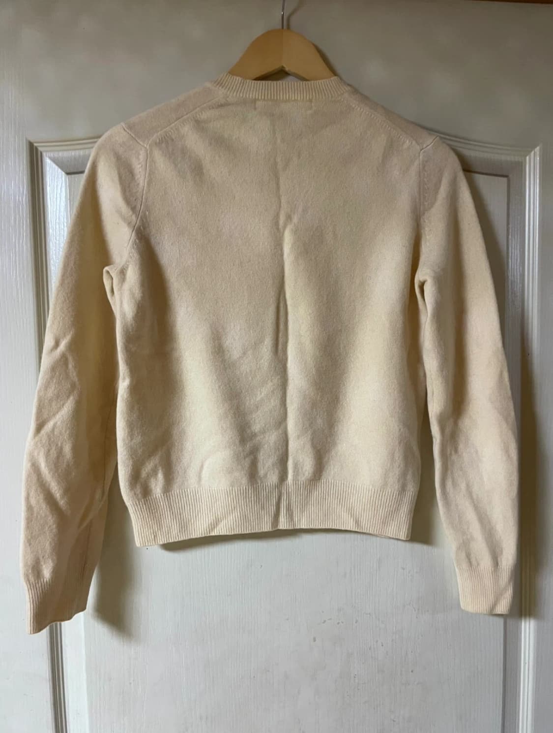 꼼데가르송 아이보리 가디건 상품이미지4