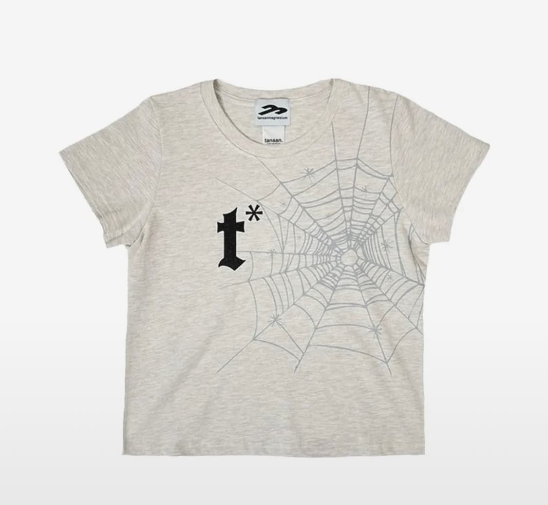 탄산마그네슘 스파이더웹 티셔츠 상품이미지1