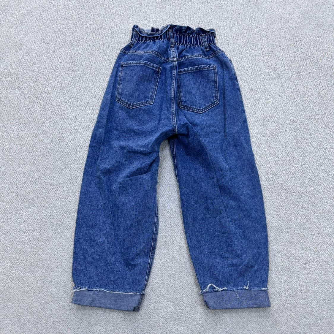 L 빈티지 밴딩 벌룬핏 데님 팬츠 0430E 상품이미지2