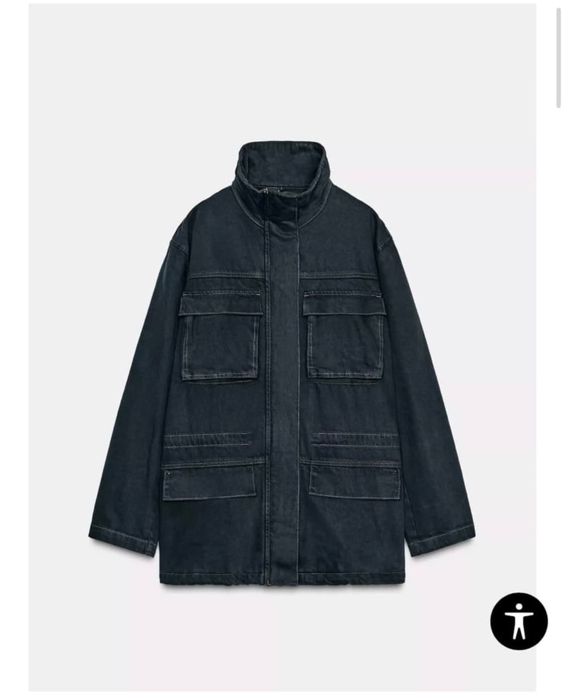 (구함)자라 스티치 포켓 자켓 상품이미지1