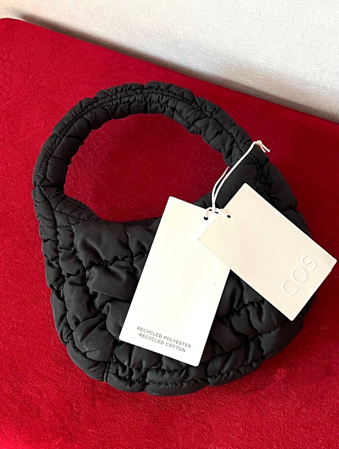 (택새상품) Cos 코스 퀼티드 미니 구름백 미니백 상품이미지5