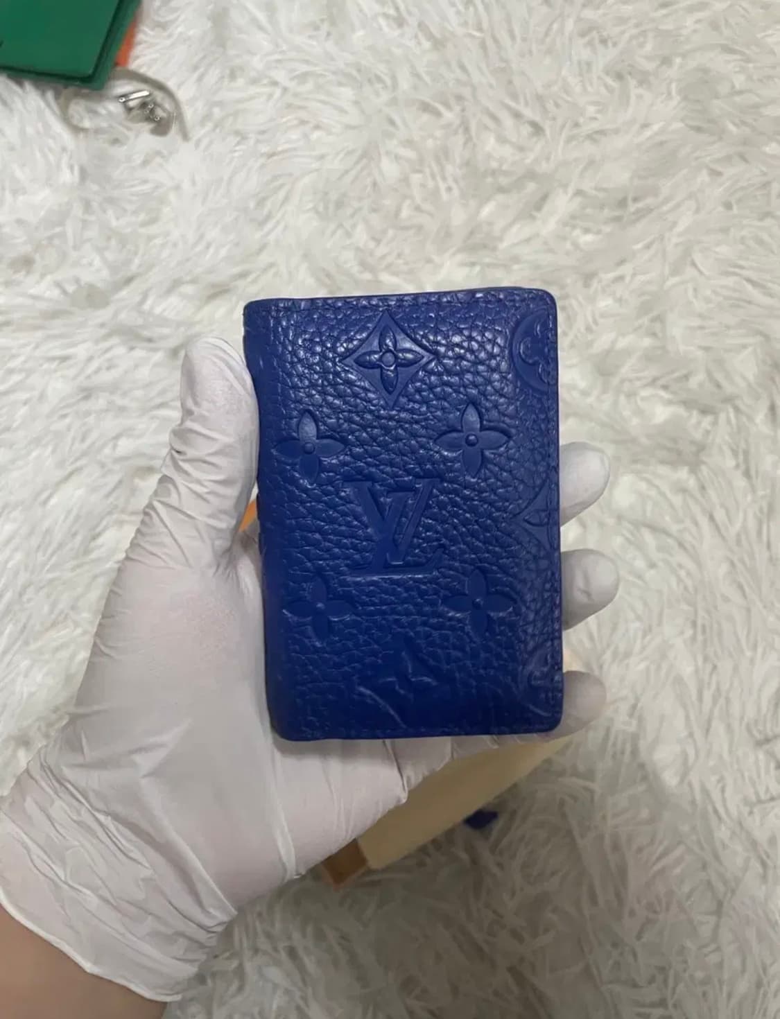 [한정판] [풀구성] [S+급] 루이비통 토뤼옹 오거나이저 카드지갑 블루 상품이미지2