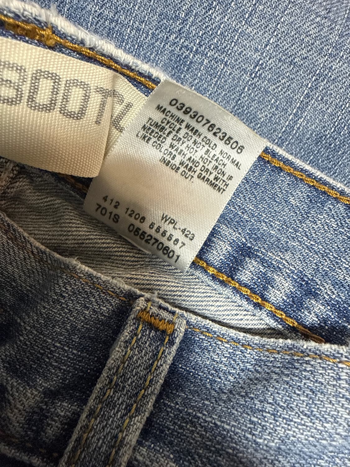 Levi's 527 boot cut 00’s vintage 상품이미지7