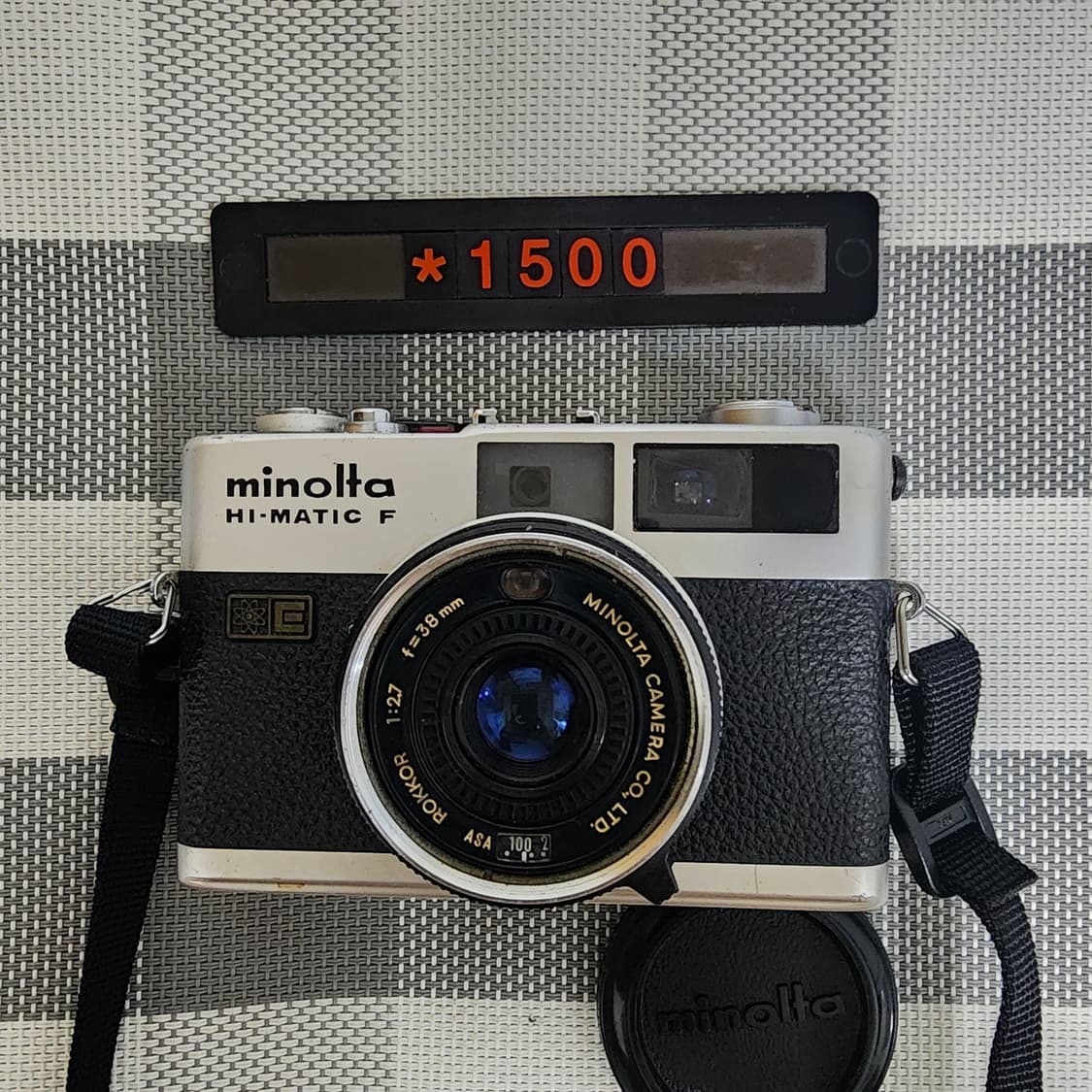 미놀타 하이매틱 F 필름카메라 실버바디 상품이미지1