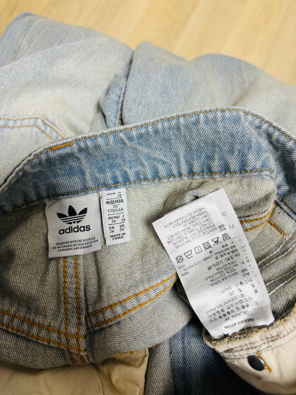 adidas ADILENIUM 아딜레늄 라인 데님 팬츠 상품이미지5
