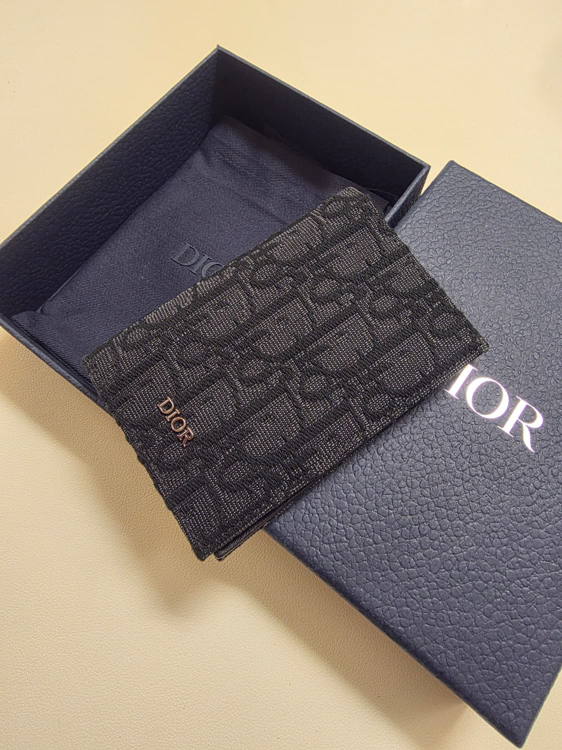 [저번달구매] 디올 오블리크 카드 홀더 오거나이저 지갑 상품이미지1